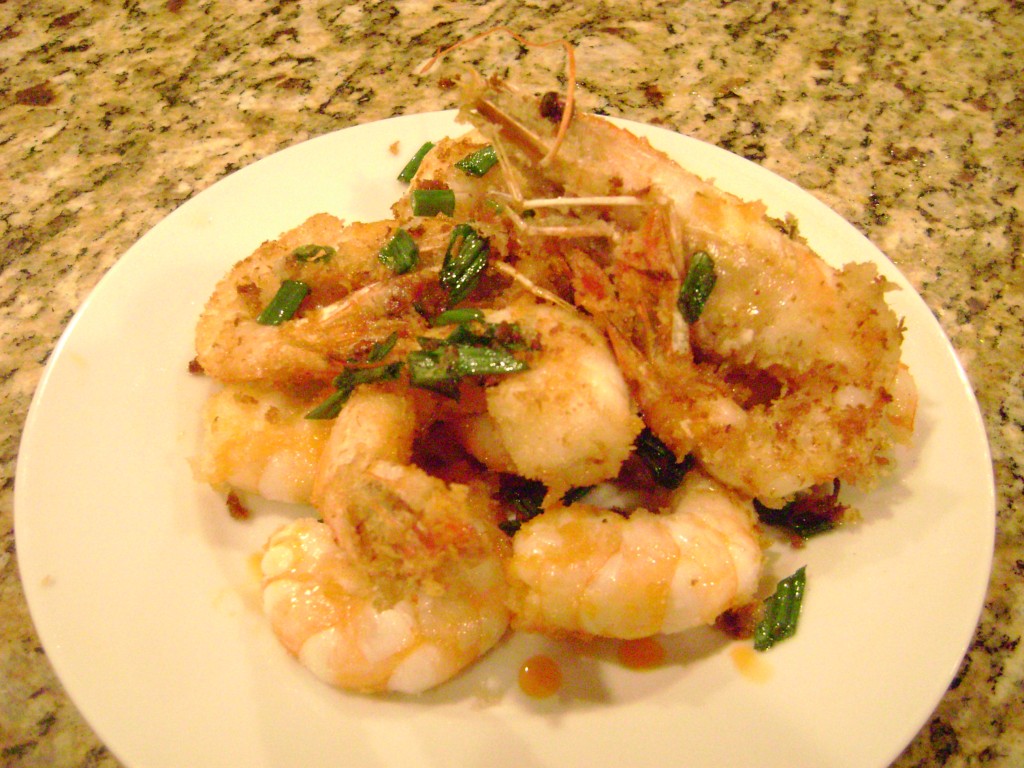 how to make panko crusted prawns The Good Life Cookbook simple